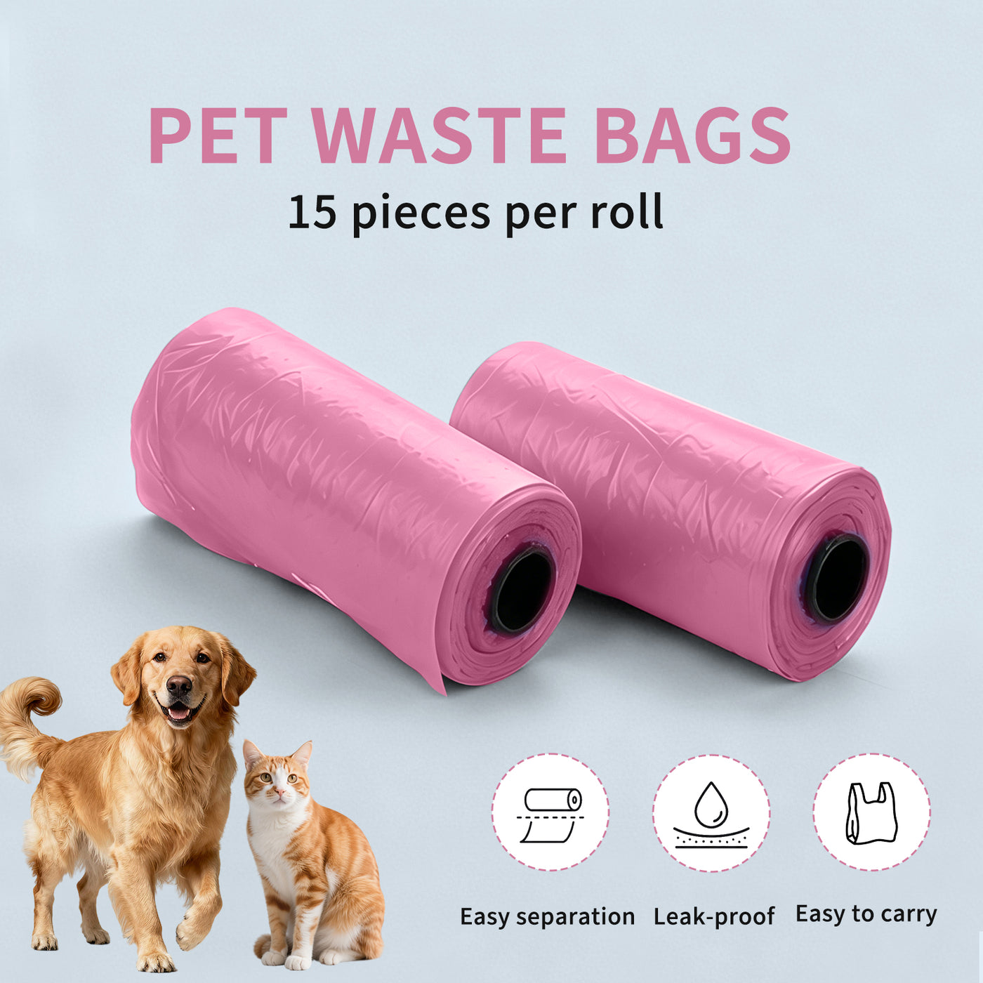 3-in-1 Dog Portable Water & Food Bottle, Outdoor Travel Pet Drinking Cup